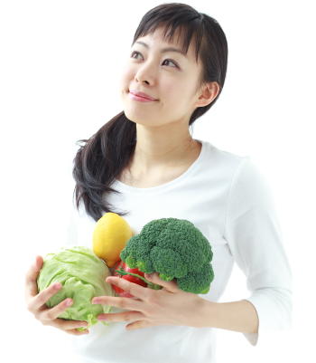 野菜と果物をよく食べている人は死亡リスクが低い　日本人9.5万人を20年間調査