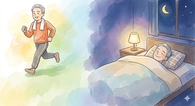 夜間低血糖に気をつけて、よりよい運動療法を