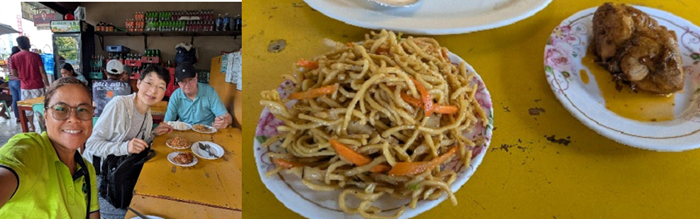 食事休憩